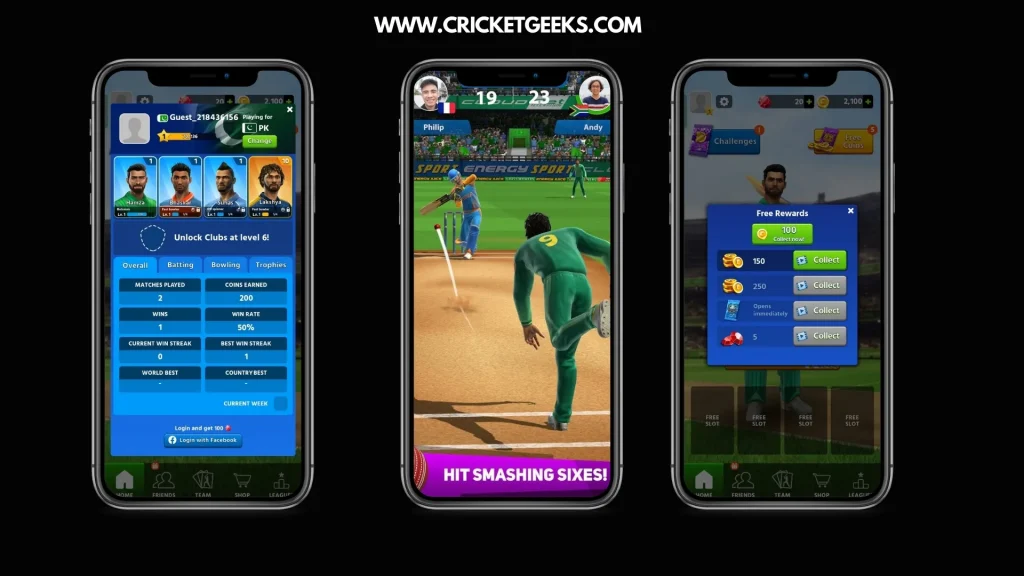 Stunning Graphics of Cricket League on PC